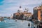 Venice, Italy. Impressive view of Grand Canal and Basilica Santa Maria della Salute