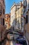 Venice, Italy - Jun 30, 2020: Rio della Fava in Venice, Veneto, Italy seen from a bridge