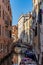 Venice, Italy - Jun 30, 2020: Rio della Fava in Venice, Veneto, Italy seen from a bridge