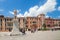 VENICE, ITALY - JUNE 15, 2016: View of statue of Nicolo Tommase