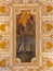 VENICE, ITALY - MARCH 12, 2014: Ceiling of sacristy of Basilica di san Giovanni e Paolo church. Central motive - \