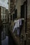 Venice Italy. May 15, 2018. Canals of the submerged city with its old houses