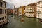 Venice Italy. May 15, 2018. View of the canals of Venice transited by boats. Numerous typical Renaissance buildings. Horizontal