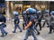 Venice, Italy - October 12, 2012: Police officers at work