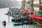 VENICE, ITALY - OCTOBER 26 : View down the Grand Canal in Venice