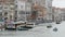 VENICE, ITALY, SEPTEMBER 7, 2017: houses built with stunning Venetian architecture, standing on a canal, along which