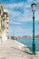 Venice, Italy:View of the Giudecca Canal at the time of Covid 19 - Coronavirus