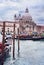 Venice, Italy - View of lagoon, gondolas, church