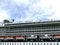 VENICE, ITALY â€“ June 11, 2016: Cruise ship passing by with people on the deck waving