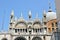 VENICE-JUNE 15:Detail Saint Mark\'s Basilica on June 15, 2012 in Venice.Italy.