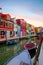 Venice landmark, Colorful Houses in Burano island