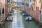 Venice - Look from Ponte de San Francesco bride to Rio di San Francesco