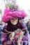 Venice Mask at the Carnival, Venice, Italy