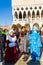 Venice Masquerade celebration spectacular characters Doge\\\'s Palace Italy