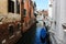 Venice narrow water channel