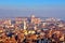 Venice, panoramic view on the rooftops of the Italian city