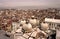 Venice roofs in the old sepia style