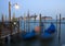 Venice - San Giorgio church and gondolas