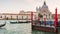 Venice santa maria della salute basilica grand canal 4k time lapse italy