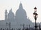 Venice - Santa Maria della Salute church in evening