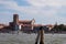 Venice - Scenic view from ferry on church Santa Maria Assunta, Venice, Veneto