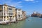 Venice scenic view on grand canal