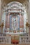 Venice - The side altar by Antonio Rosa with the Madonna of the Rosary (1836) in church Santa Maria del Rosario