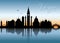 Venice skyline - Italy - illustration