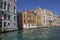 Venice in the spring. View of the canals and embankments. Old architecture.