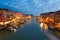 Venice, View from Rialto Bridge.