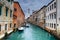 Venice water channel in Italy