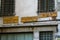 Venice, yellow metal road signs