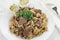 Venison Pilaf and Roasted Garlic Cloves