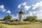 Vensac windmill,  Gironde department, Nouvelle-Aquitaine,  France