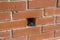 Vent in wall