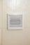 Vent white bathroom ventilation grille