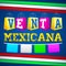 Venta Especial Mexicana, Mexican Sale spanish text, Promotional Poster