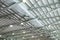 Ventilation systems in the hangar under roof