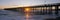 Ventura Pier at sunset.