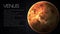 Venus - High resolution Infographic presents one