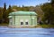 Venus pavilion in park. Gatchina. Petersburg. Russia.