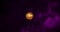 Venus planet on space with colorful starry night. front view of the Venus from space with colorful galaxy full view  4k resolution