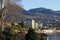 verbania lago maggiore lakeview at mountains and boulevard