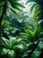 Verdant Paradise Exploring the Enchanting Tropical Jungle.AI Generated