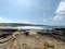 Verdicio beach view. Asturias coastline panorama, Spain