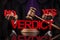 Verdict, Court gavel,Law theme, mallet of Judge