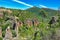 Verdon Gorge, Gorges du Verdon, amazing landscape with high limestone rocks in French Alps, Provence, France