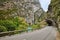 Verdon Gorge, Provence-Alpes-Cote d\\\'Azur, France: landscape of the river canyon in the nature park Gorges du Verdon