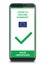 Verification of the Green Pass on smartphone