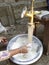 Vermicelli Making Hands At Home